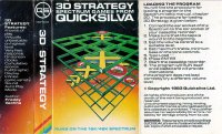 3D Strategy ZX Spectrum US box art